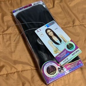 U Part Wig Natural Brown Color